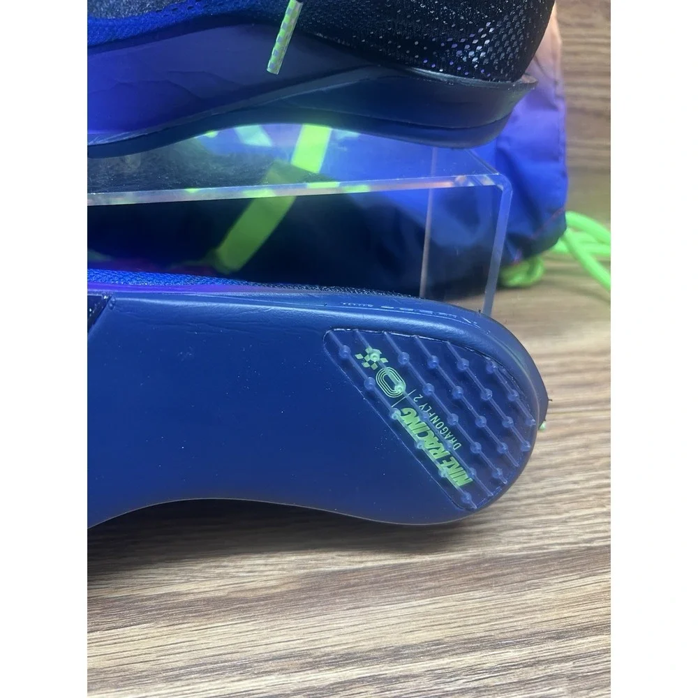 Nike ZoomX Dragonfly 2 Glam Fierce Purple Electric Green Men Size 10 IM9131-500